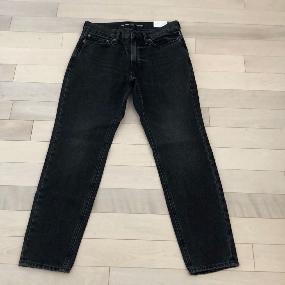 Old Navy Men's Original Taper Straight Leg Jeans Blue Size 30x30